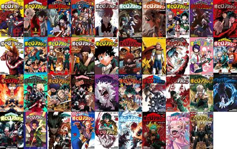 how many mha books are there how interestingly does mangakichiichi rank the volumes